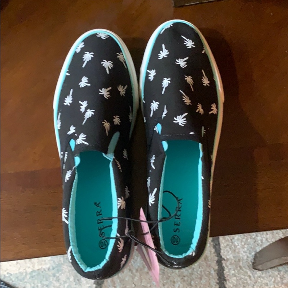 Serra palm tree shoes